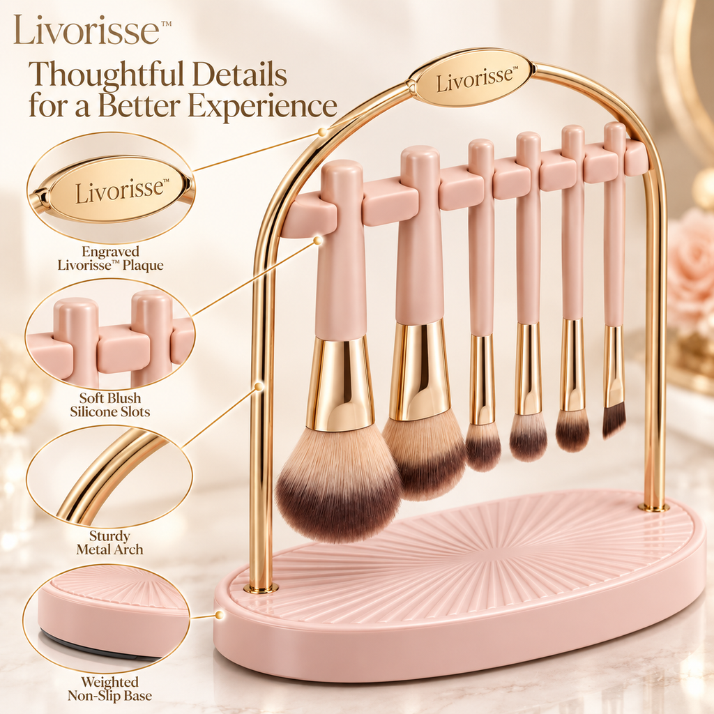 Livorisse™ Halo Brush Drying Arch