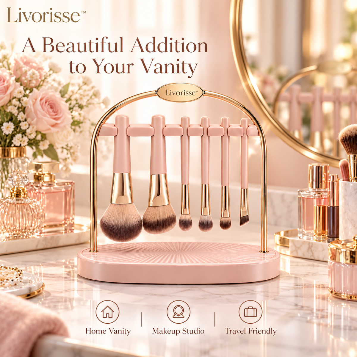Livorisse™ Halo Brush Drying Arch