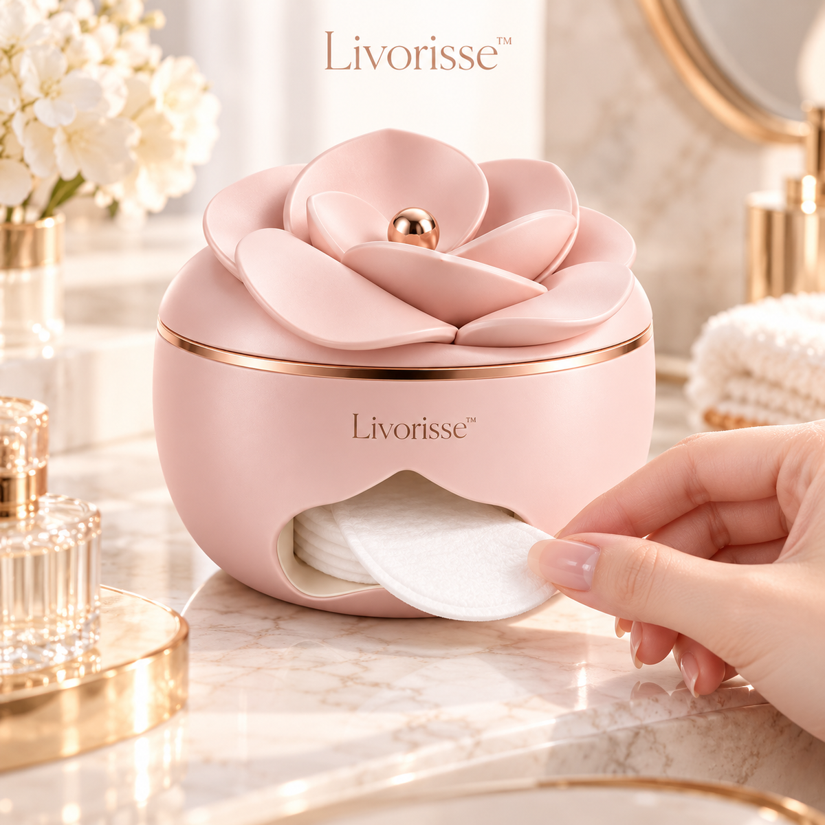 Livorisse™ Camellia Cotton Case