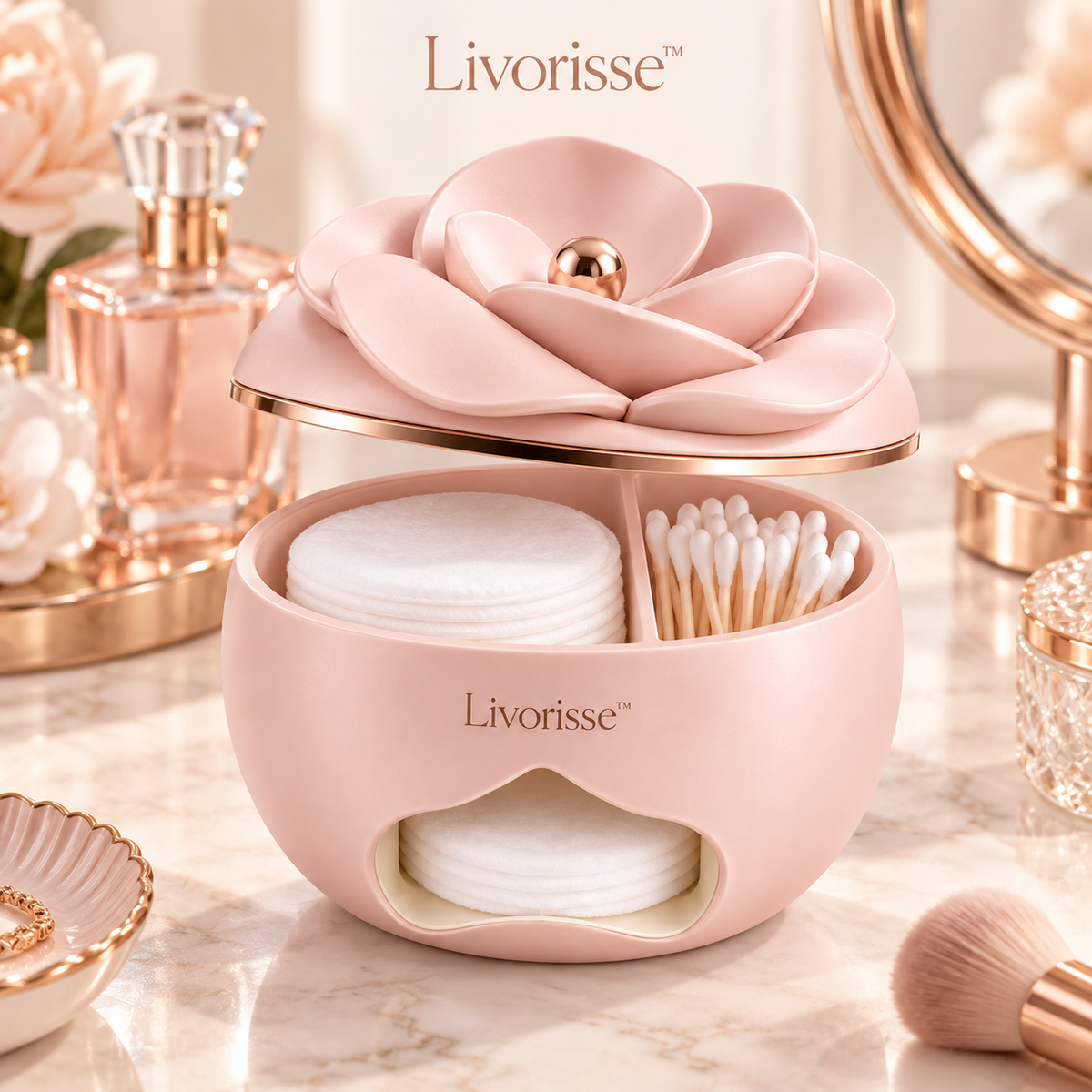 Livorisse™ Camellia Cotton Case
